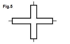Hall sensor. Most often, cross-shaped