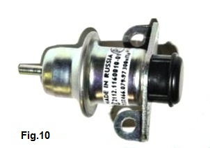 The fuel pressure regulator (RDT) VAZ